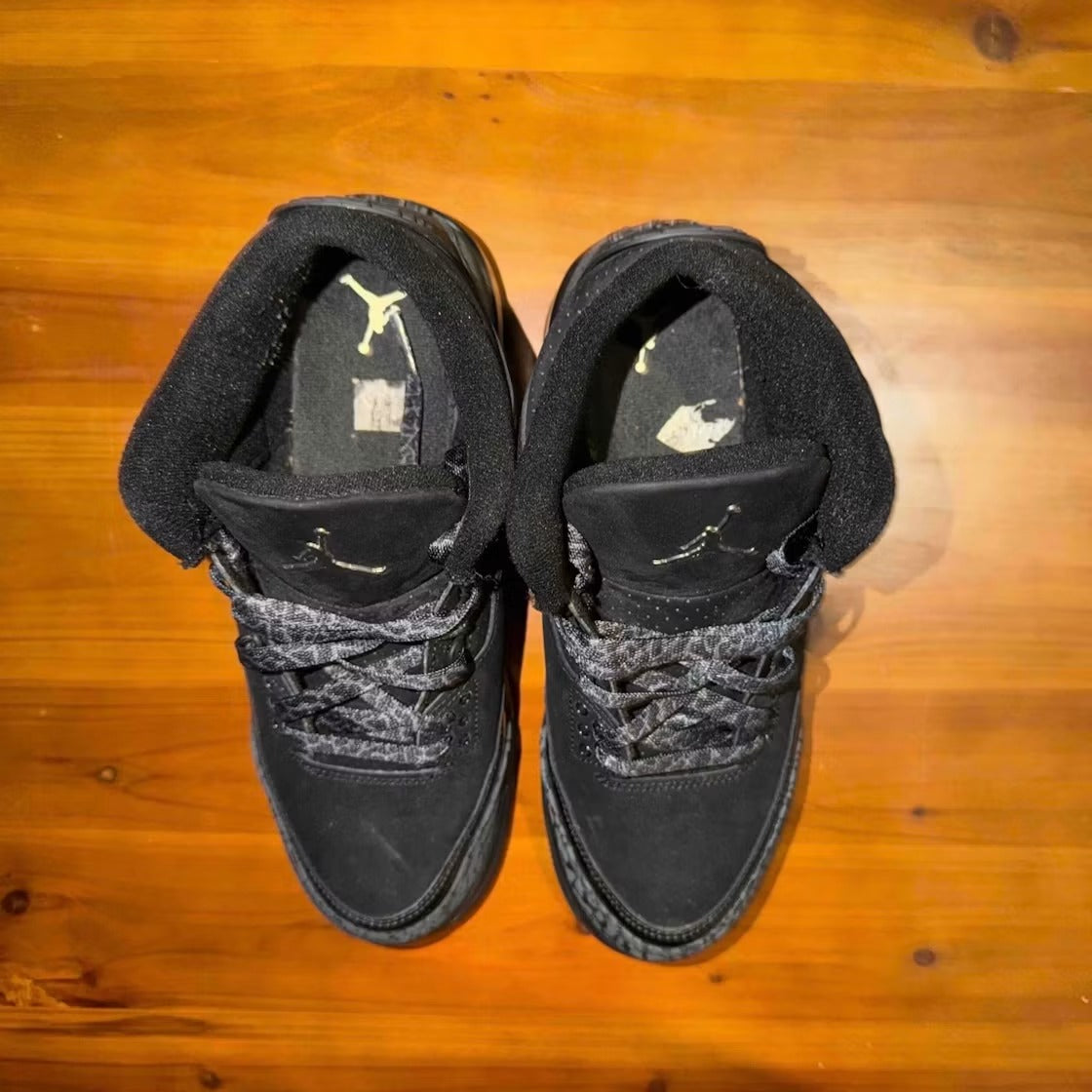 Used - Air Jordan 3 Retro Black Cat (2025) (GS) - US 6.5Y - detail 3