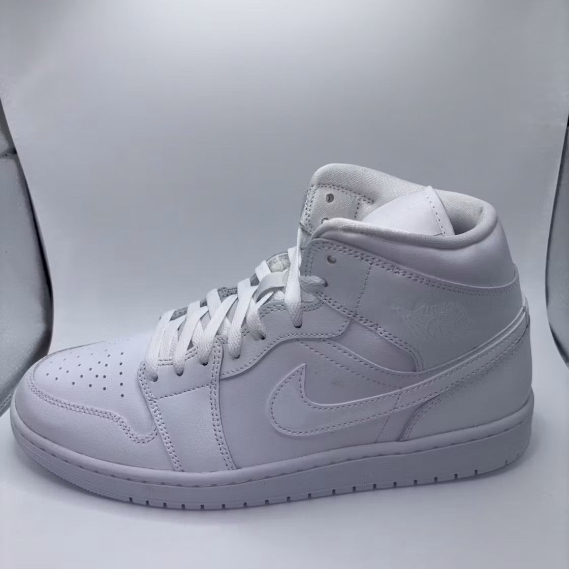Air Jordan Mid Triple White (2022) (Women's) - US W 11.5 - New - Other - detail 2