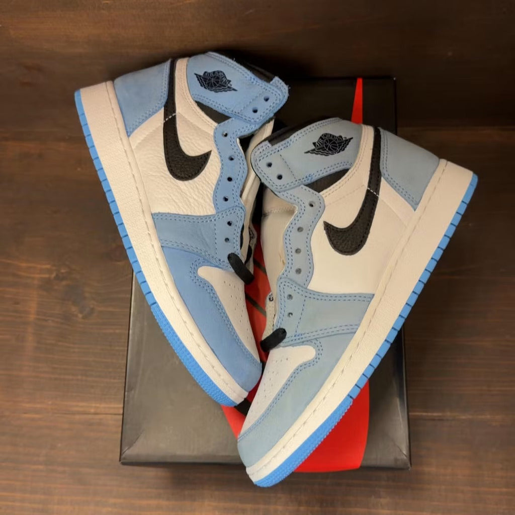 Used - Air Jordan 1 Retro High OG University Blue (GS) - US 6Y - detail 1
