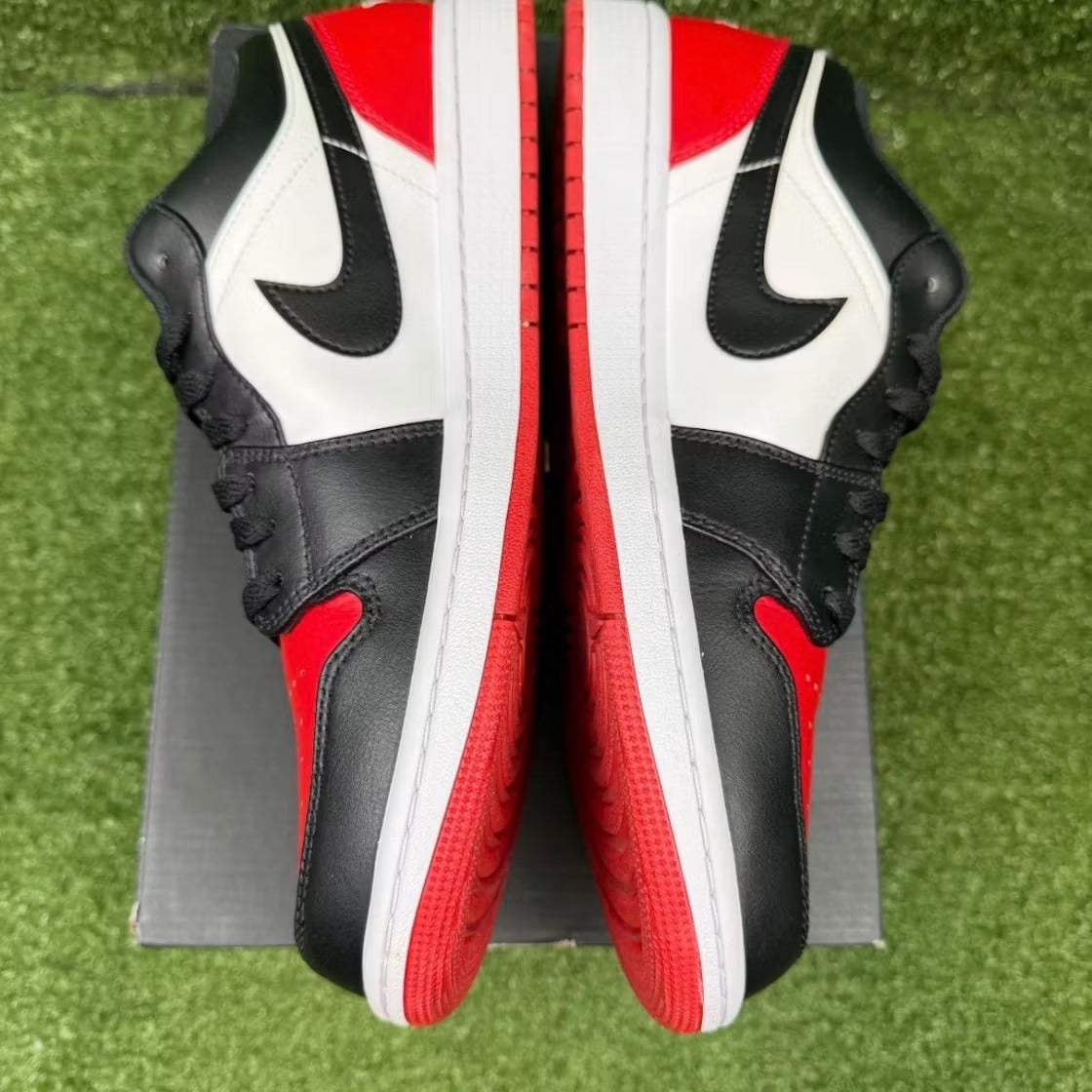 Used - Air Jordan 1 Low Bred Toe 2.0 - US M 10 - detail 3