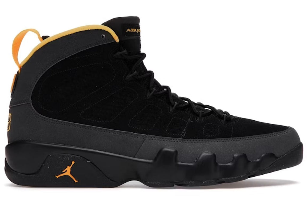 Used - Air Jordan 9 Retro Dark Charcoal University Gold - US M 9.5 - catalog main image