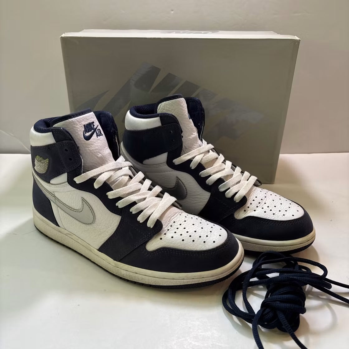 Used - Air Jordan 1 Retro High CO.JP Midnight Navy (2020) - US M 9 - detail 1