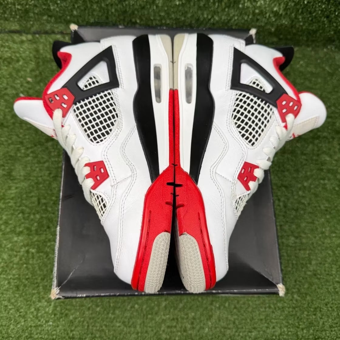 Used - Air Jordan 4 Retro Fire Red (2020) (GS) - US 5.5Y - detail 3