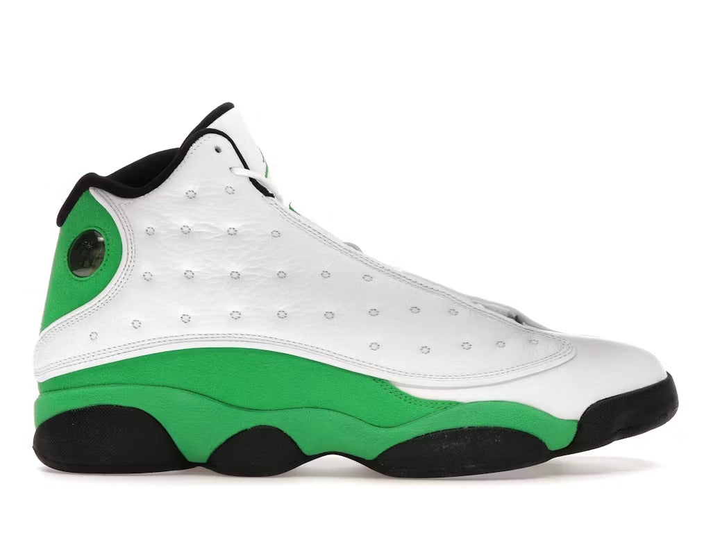 Used - Air Jordan 13 Retro White Lucky Green - US M 12 - catalog main image