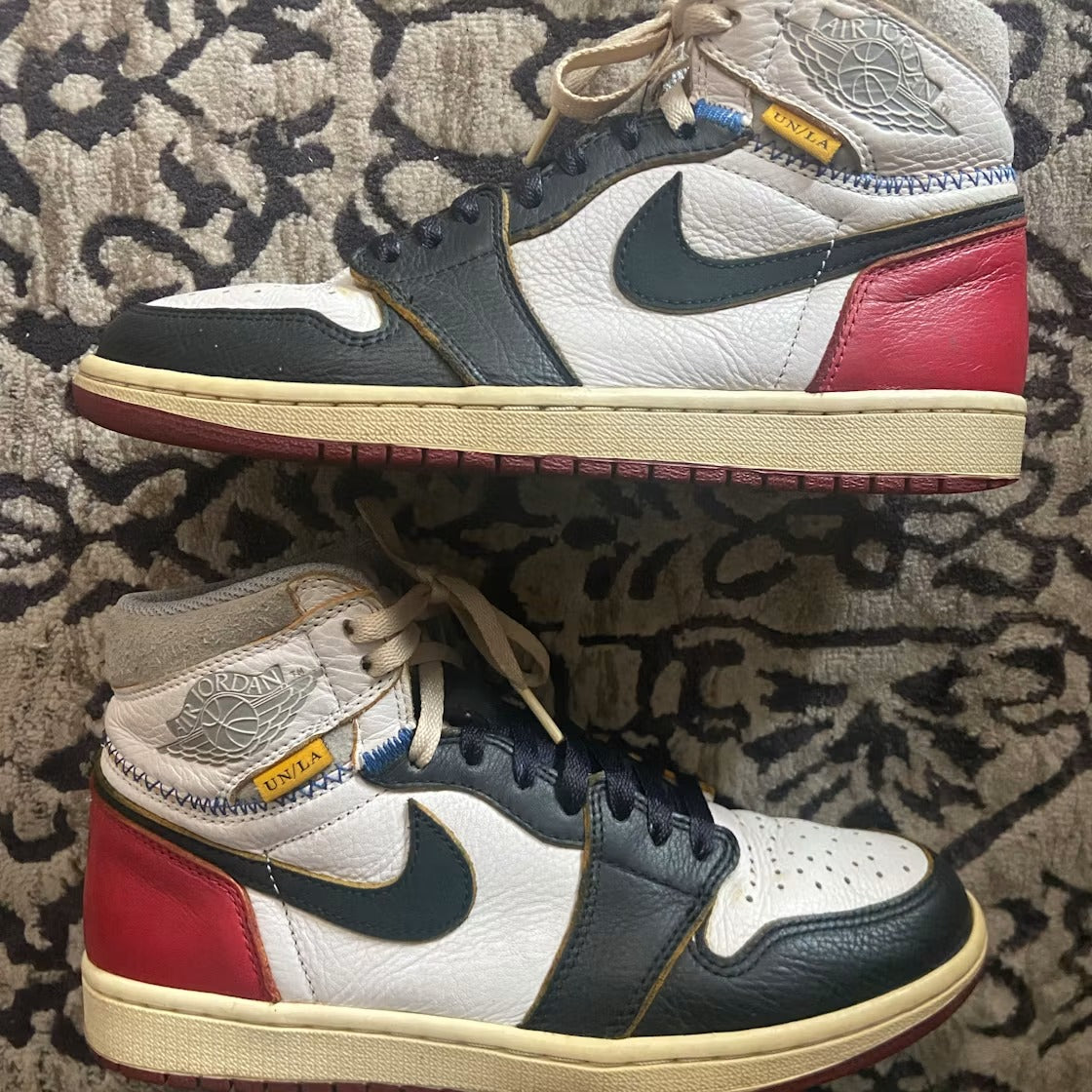 Used - Air Jordan 1 Retro High Union Los Angeles Black Toe - US M 8 - detail 1
